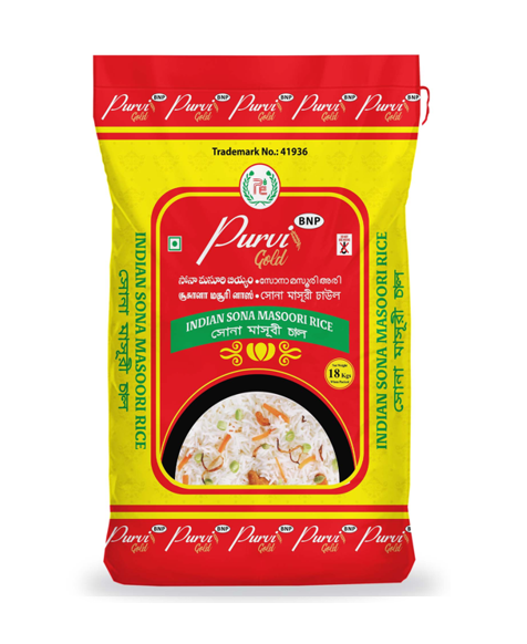 PURVI Gold - Sona Masoori Rice
